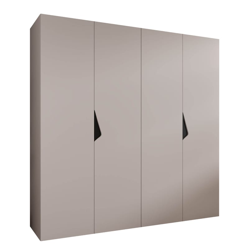 garderobeskab NO_BRAND Garderobeskab SANDI 1 200 kashmir Sort, undefined