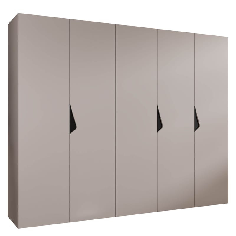 garderobeskab NO_BRAND Garderobeskab SANDI 1 250 kashmir Sort, undefined