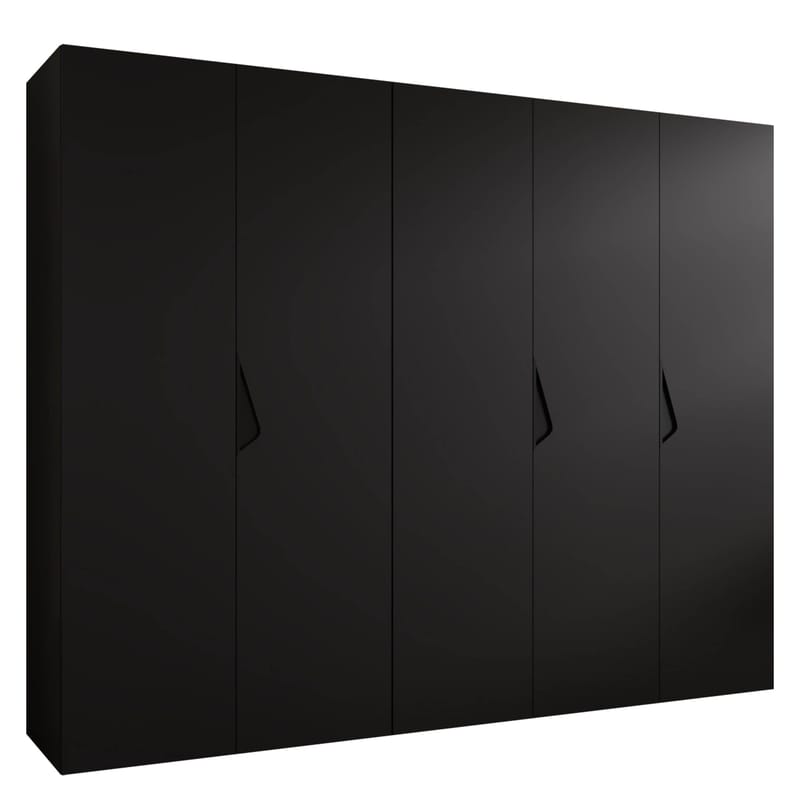 garderobeskab NO_BRAND Garderobeskab SANDI 1 250 sort Sort, undefined