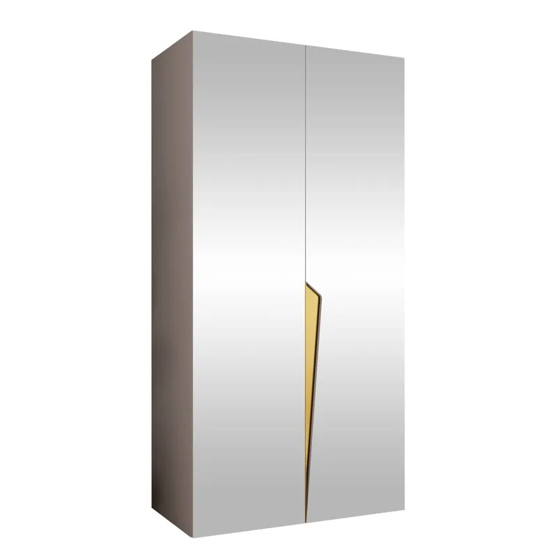 garderobeskab NO_BRAND Garderobeskab PIANO 3 100 cashmere Guld, undefined