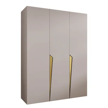 garderobeskab NO_BRAND Garderobeskab PIANO 1 150 kashmir Guld