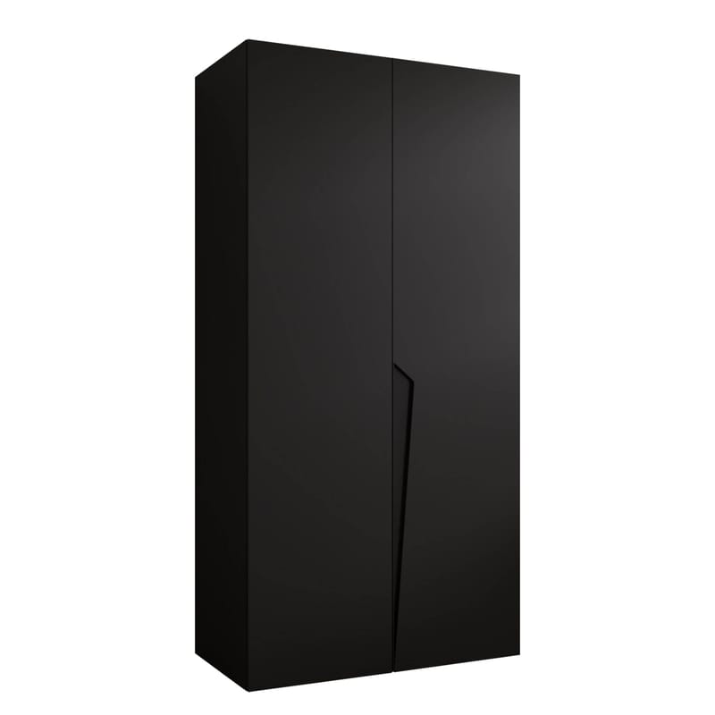 garderobeskab NO_BRAND Garderobeskab PIANO 1 100 sort Sort, undefined
