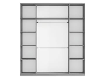 garderobeskab Rodos - Beige - Opbevaring - Tøjopbevaring - Garderobeskabe