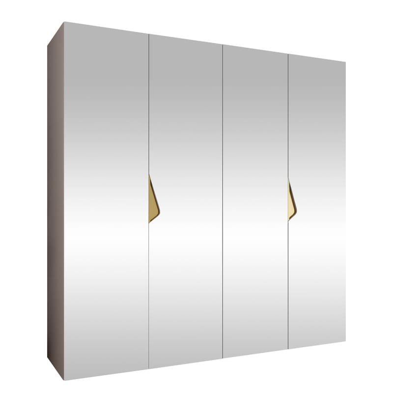 garderobeskab Szafa SANDI 3 200 cashmere Guld, undefined