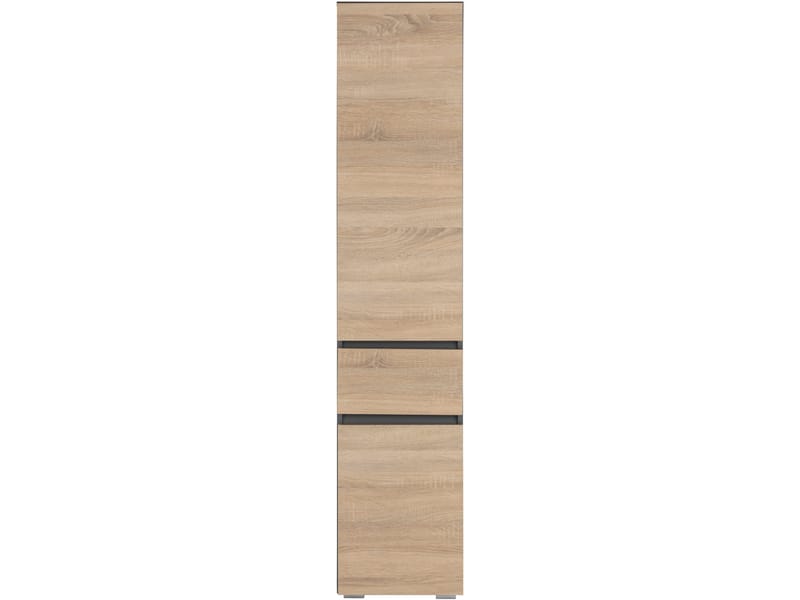 Garderobeskab uden spejl Hudnall garderobe 38x35 cm høj Natur,Antracit - Opbevaring - Tøjopbevaring - Garderobeskabe