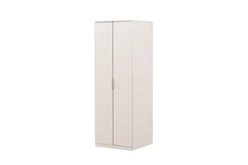 Garderobeskab uden spejl Venture Home Nice garderobeskab 60x177 cm beige Beige - Opbevaring - Tøjopbevaring - Garderobeskabe - Garderobeskab & klædeskab