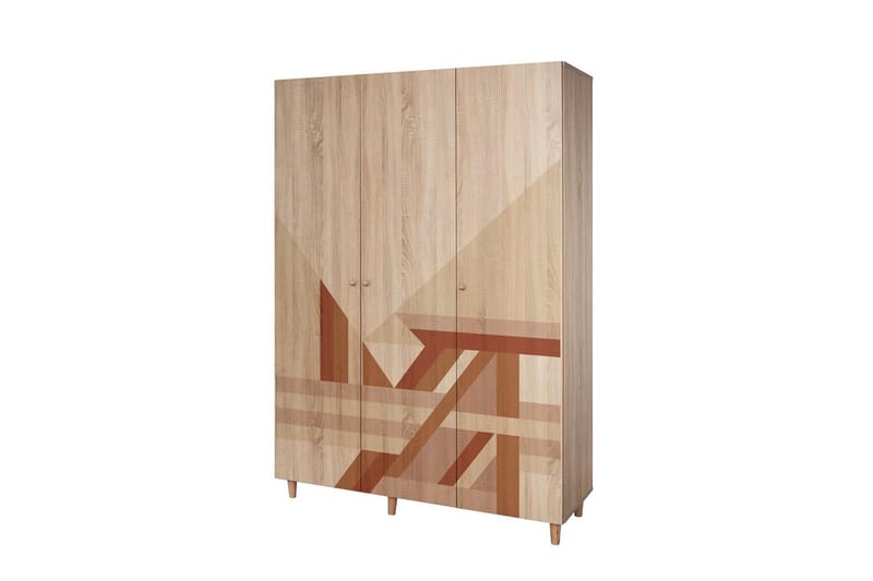 Gladfield Garderobe 135x192 cm, Natur