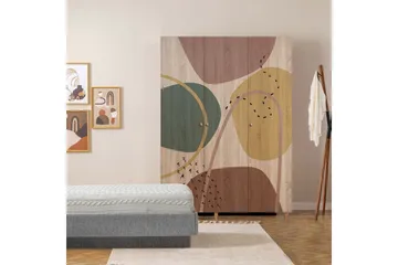 Gladfield Garderobe 135x192 cm - Natur - Opbevaring - Tøjopbevaring - Garderobeskabe