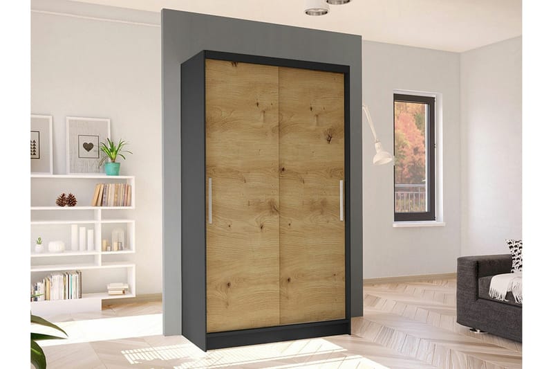 Glenmore Garderob Black - Opbevaring - Tøjopbevaring - Garderobeskabe