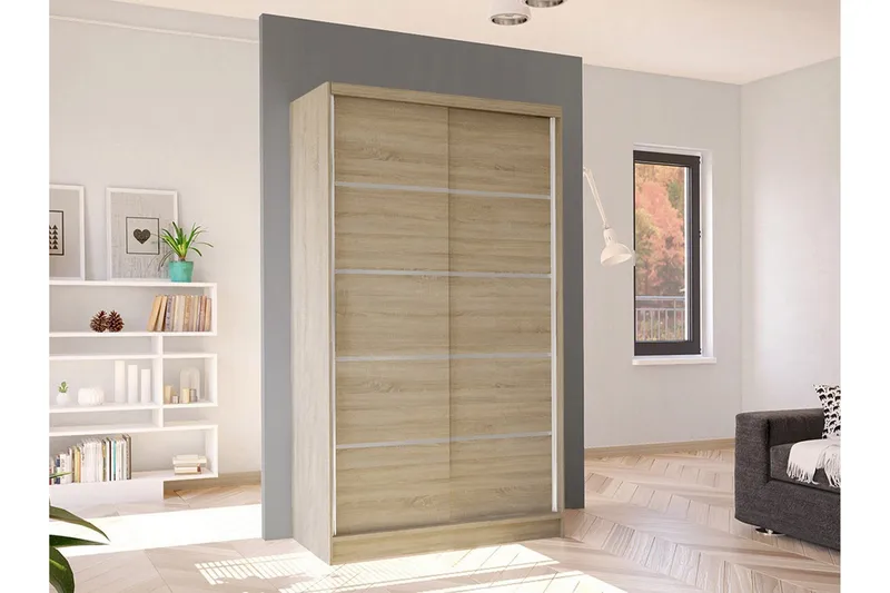 Glenmore Garderob Brown - Opbevaring - Tøjopbevaring - Garderobeskabe