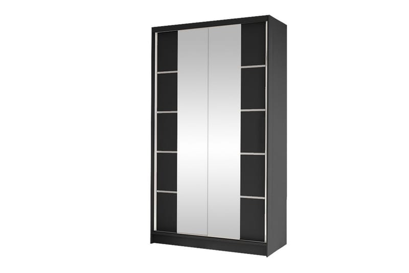 Glenmore Garderob m. Spegel Black, undefined