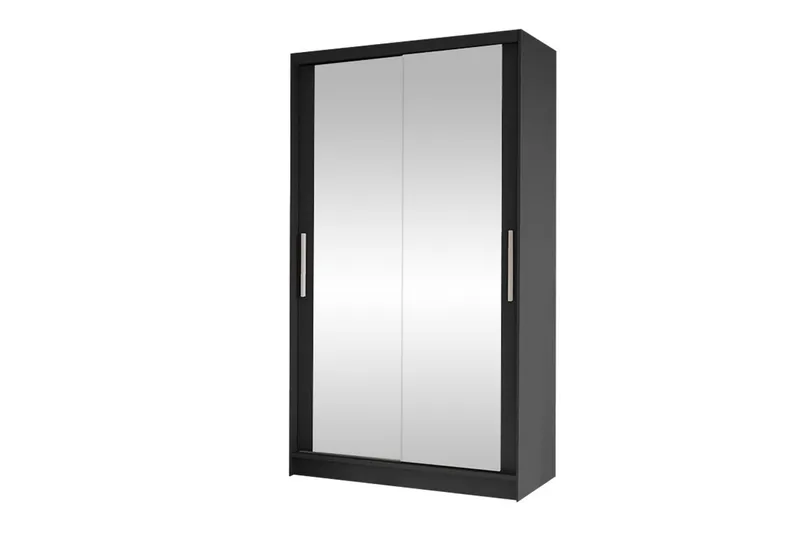 Glenmore Garderob m. Spegel Black, undefined