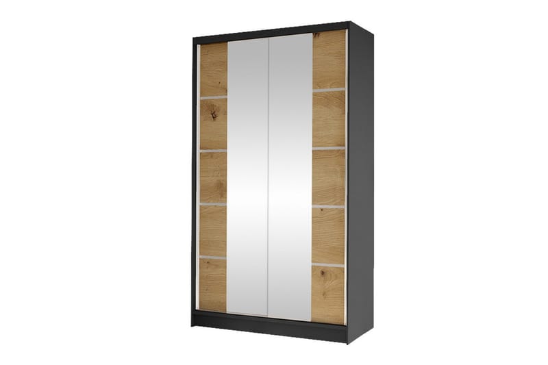 Glenmore Garderob m. Spegel Black, undefined