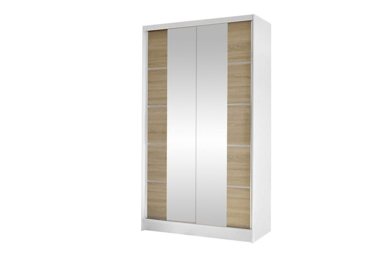Glenmore Garderob m. Spegel White, undefined