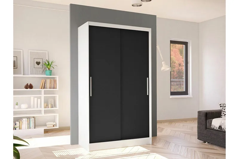 Glenmore Garderob White - Opbevaring - Tøjopbevaring - Garderobeskabe