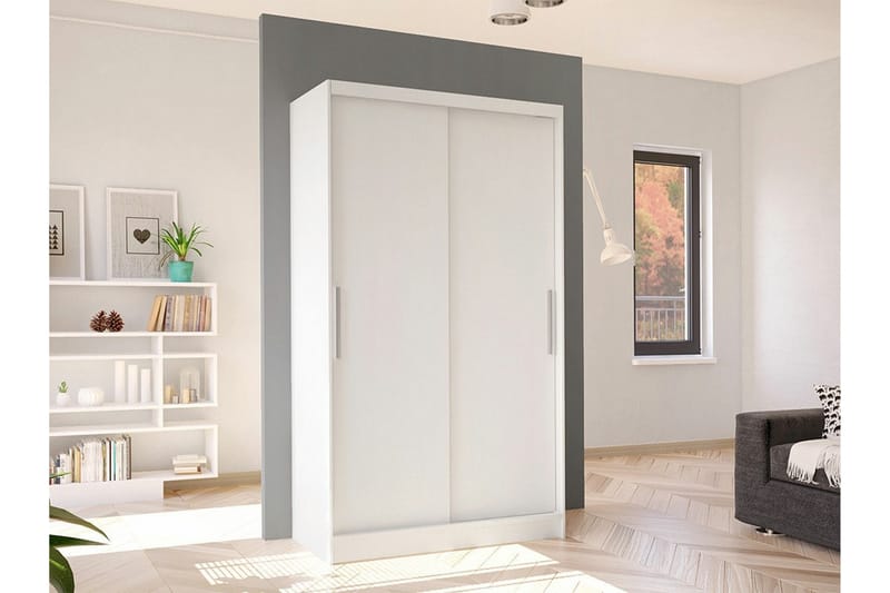 Glenmore Garderobe - Hvid - Opbevaring - Tøjopbevaring - Garderobeskabe