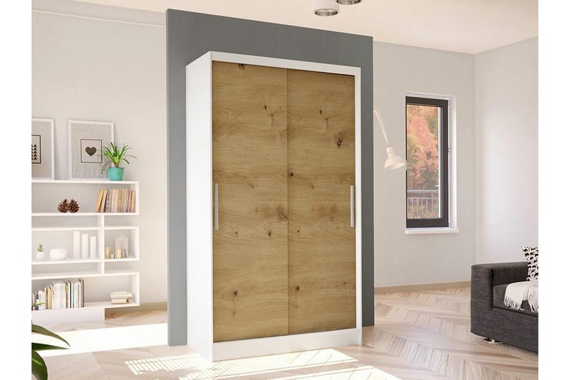 Glenmore Garderobe - Hvid - Opbevaring - Tøjopbevaring - Garderobeskabe