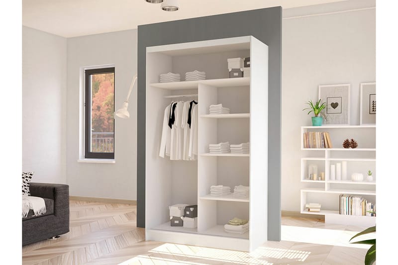Glenmore Garderobe - Sort - Opbevaring - Tøjopbevaring - Garderobeskabe