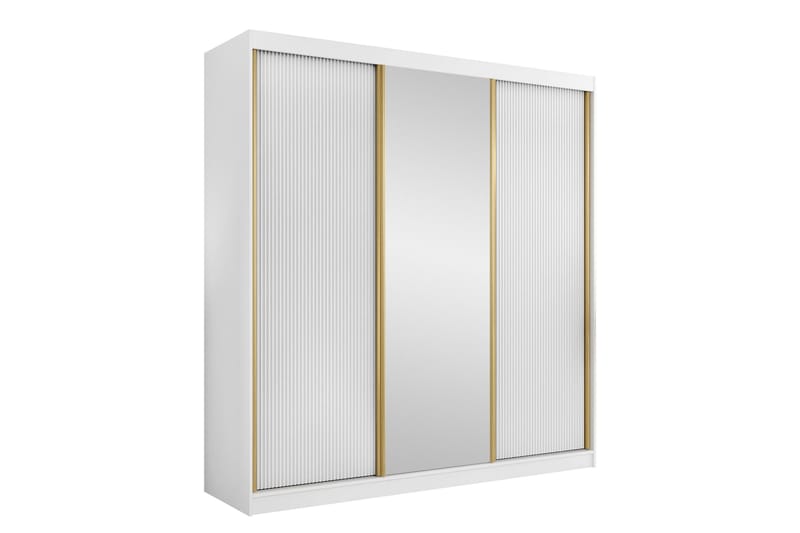 Gudelia Garderobe 200x216 cm, Blå