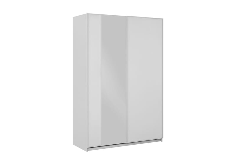 Haruna Garderobeskab med Spejl 150x235 cm, Hvid