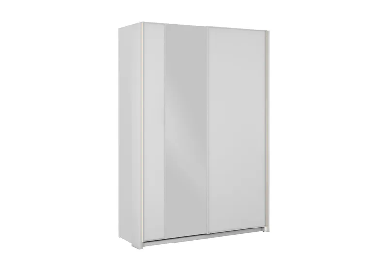 Haruna Garderobeskab med Spejl 150x235 cm, Hvid