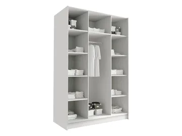 Herrljunga Garderobe 150x215 cm - Brun/Sort - Opbevaring - Tøjopbevaring - Garderobeskabe