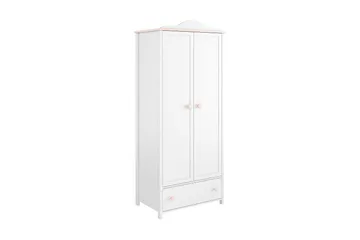 Hilts Garderobe 85x196 cm - Hvid - Opbevaring - Tøjopbevaring - Garderobeskabe