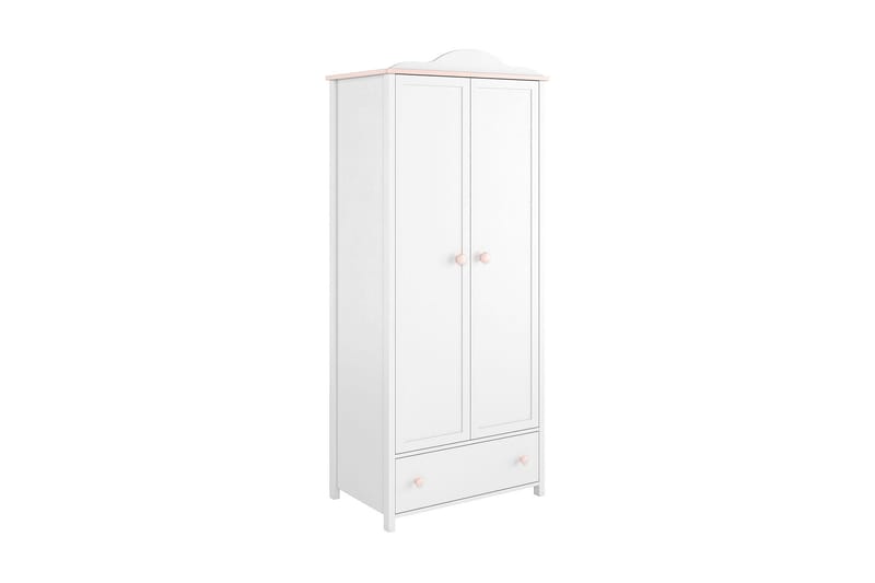 Hilts Garderobe 85x196 cm - Hvid - Opbevaring - Tøjopbevaring - Garderobeskabe