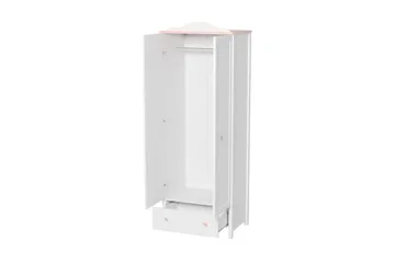 Hilts Garderobeskab 85x196 cm - Opbevaring - Tøjopbevaring - Garderobeskabe