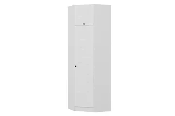 Fruitland Hjørnegarderobe 74 cm - Hvid - Opbevaring - Tøjopbevaring - Garderobeskabe - Hjørnegarderobe