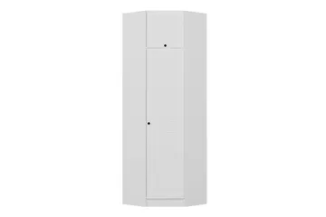 Fruitland Hjørnegarderobe 74 cm - Hvid - Opbevaring - Tøjopbevaring - Garderobeskabe - Hjørnegarderobe