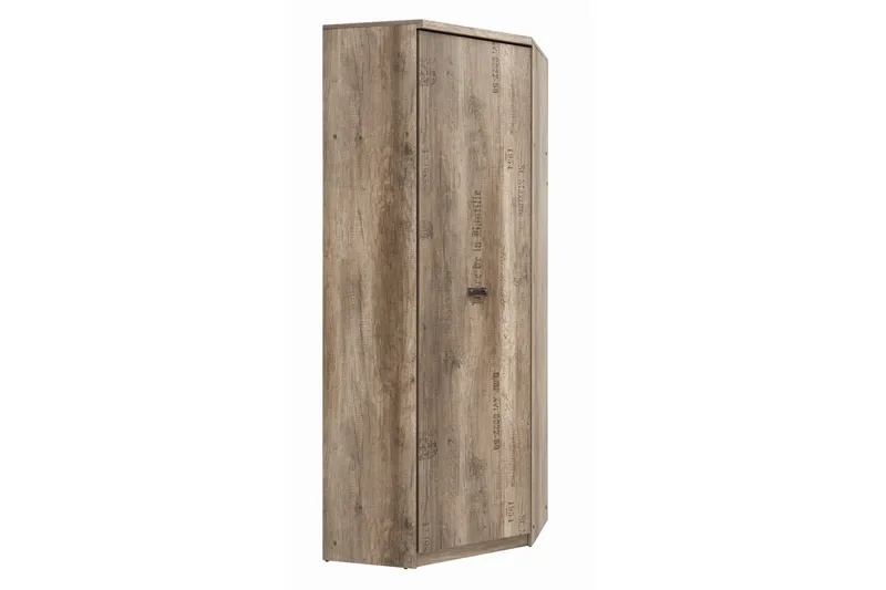 Movico Garderobe - Træ/natur - Opbevaring - Tøjopbevaring - Garderobeskabe - Hjørnegarderobe