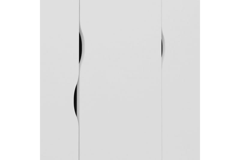 Hostafranc Garderobe 147x200 cm - Hvid/Grå - Opbevaring - Tøjopbevaring - Garderobeskabe