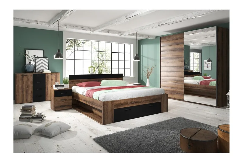 Joannie garderobe - Træ - Opbevaring - Tøjopbevaring - Garderobeskabe