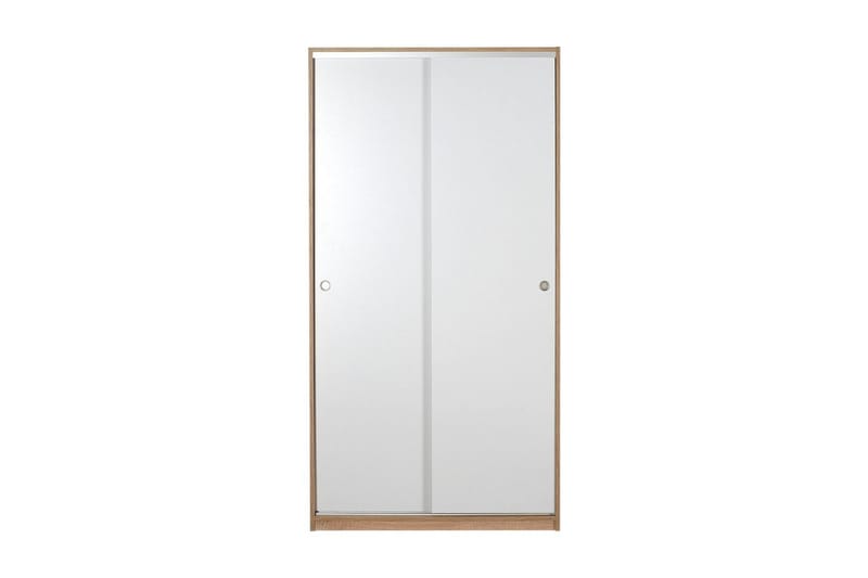 Jovel Garderobeskab 94x182 cm - Hvid/Koralrosa - Opbevaring - Tøjopbevaring - Garderobeskabe