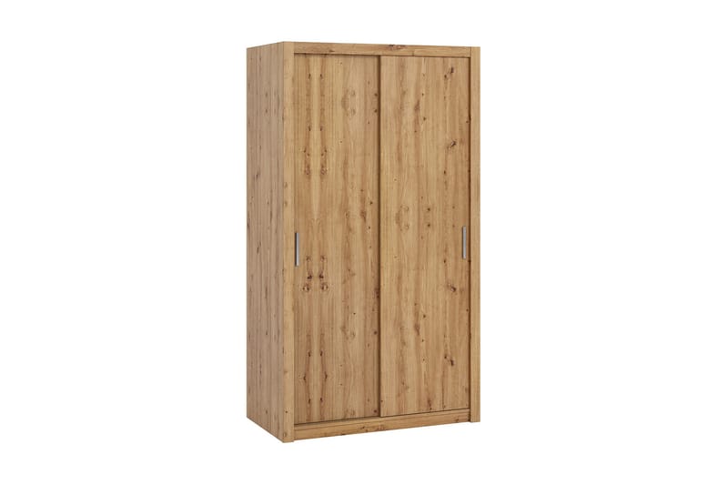 Julissa Garderobeskab 120 cm i Lyst Træ, Beige