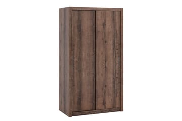 Julissa Garderobeskab 120 cm i Træ - Brun - Opbevaring - Tøjopbevaring - Garderobeskabe