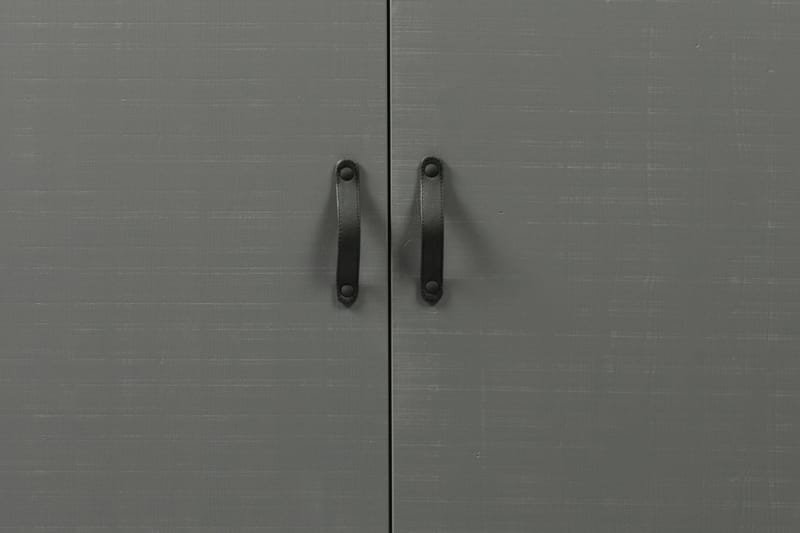 Kahe Garderobe 100x195 cm - Grå/Sort - Opbevaring - Tøjopbevaring - Garderobeskabe