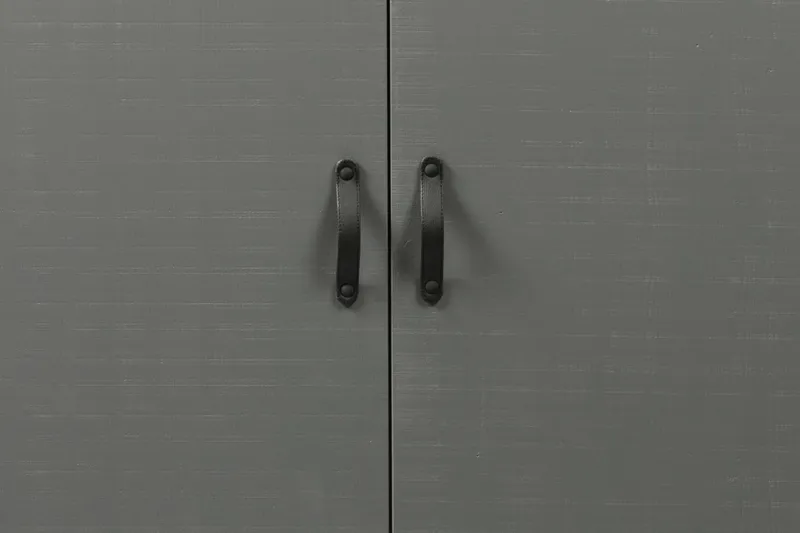 Kahe Garderobe 100x195 cm - Grå/Sort - Opbevaring - Tøjopbevaring - Garderobeskabe