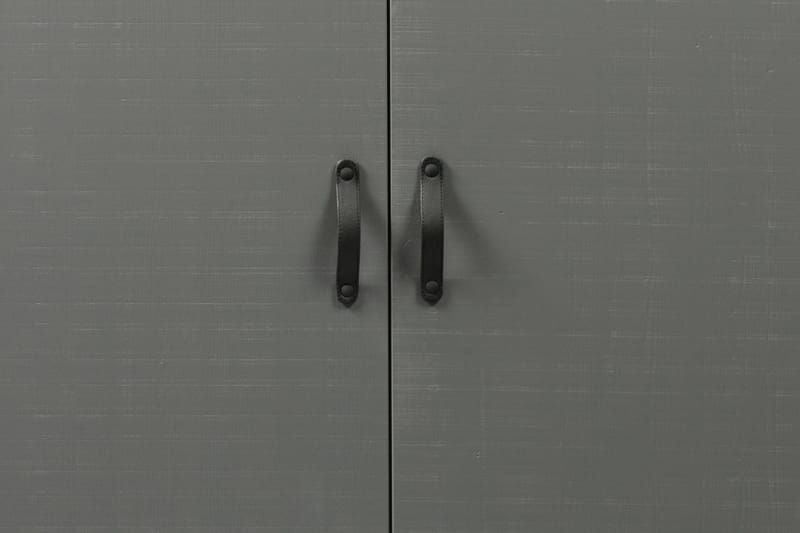 Kahe Garderobe 100x195 cm - Grå/Sort - Opbevaring - Tøjopbevaring - Garderobeskabe