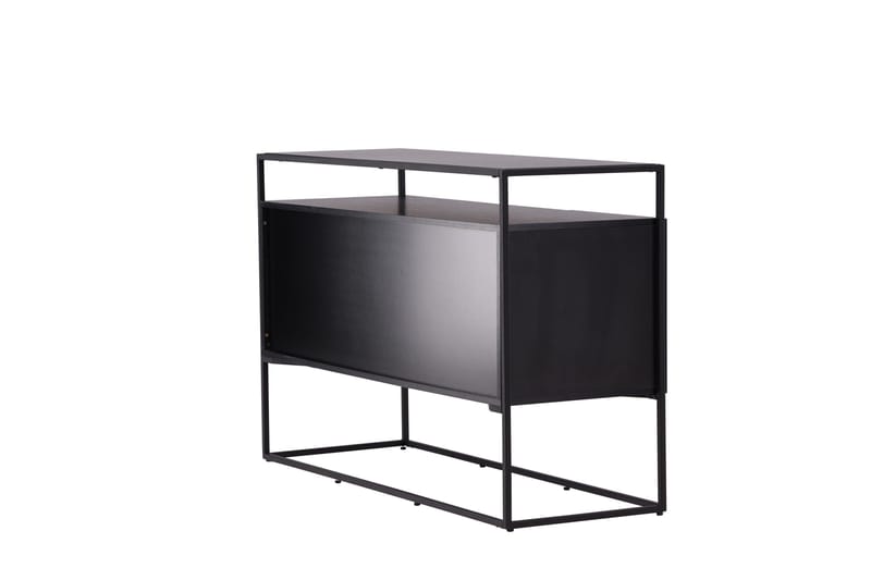 Kingsport Garderobe 120x80 cm - Sort - Opbevaring - Opbevaringsmøbler - Skænke & sideboards