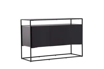 Kingsport Garderobe 120x80 cm - Sort - Opbevaring - Opbevaringsmøbler - Skænke & sideboards