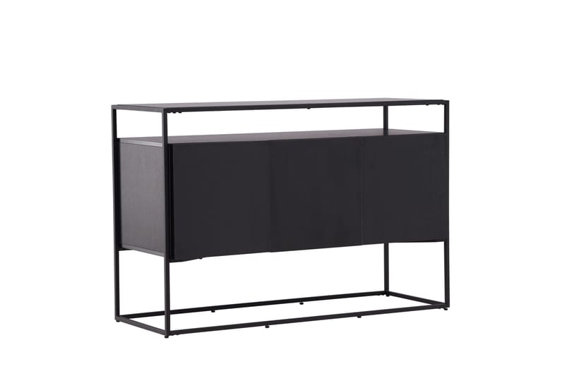 Kingsport Garderobe 120x80 cm - Sort - Opbevaring - Opbevaringsmøbler - Skænke & sideboards