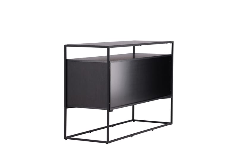 Kingsport Garderobe 120x80 cm - Sort - Opbevaring - Opbevaringsmøbler - Skænke & sideboards