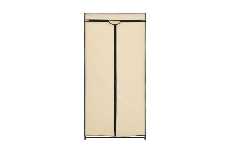 Klædeskab 2 Stk. 75 X 50 X 160 Cm Cremefarvet - Creme - Opbevaring - Tøjopbevaring - Garderobeskabe