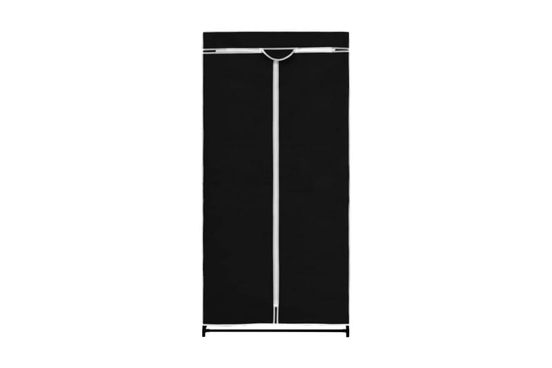 Klædeskab 2 Stk. 75 X 50 X 160 Cm Sort - Sort - Opbevaring - Tøjopbevaring - Garderobeskabe