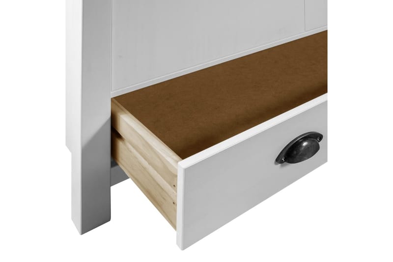 Klædeskab 3 Döre Hill Range 127X50X170cm Massivt Fyrretræ - Opbevaring - Tøjopbevaring - Garderobeskabe