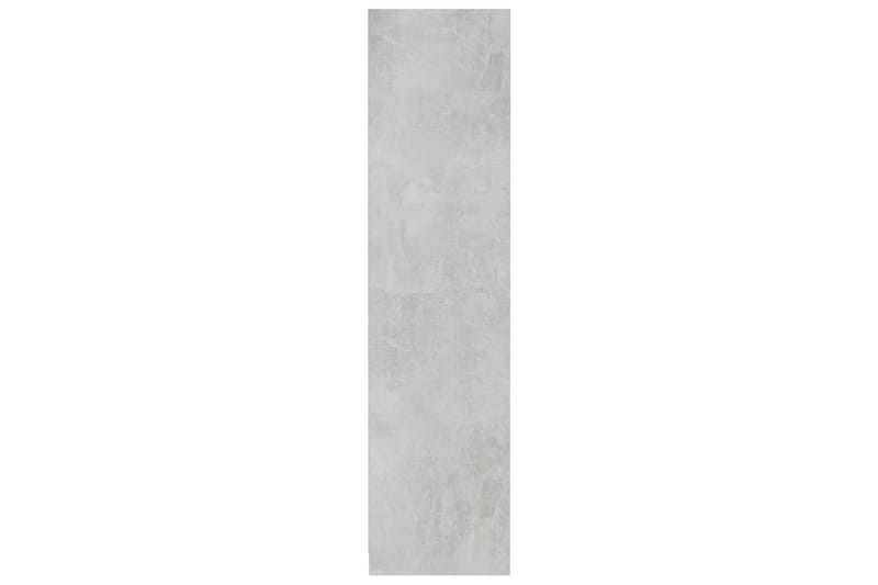 klædeskab 50 x 50 x 200 cm spånplade betongrå - Opbevaring - Tøjopbevaring - Garderobeskabe