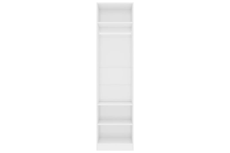 klædeskab 50 x 50 x 200 cm spånplade hvid højglans - Opbevaring - Tøjopbevaring - Garderobeskabe