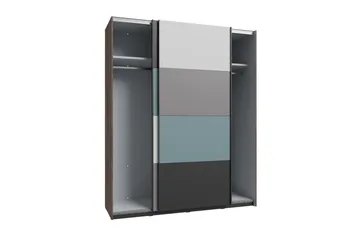 Kocherinovo Garderobe 62x171 cm - Flerfarvet - Opbevaring - Tøjopbevaring - Garderobeskabe